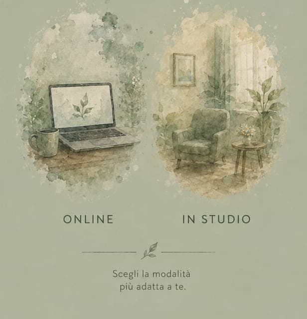 Sedute online e in studio